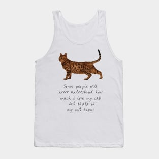 I Love My Cat So Much - T-Shirt V2 Tank Top